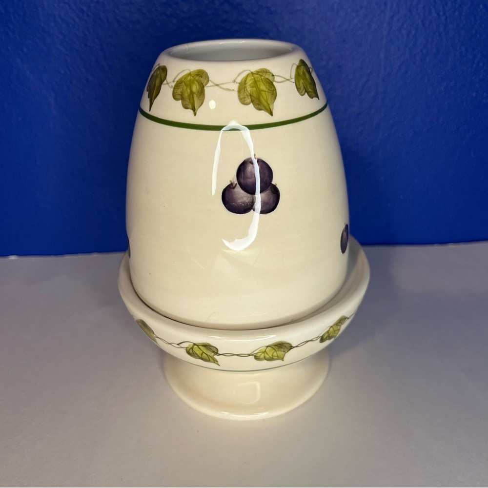 VINTAGE HOME INTERIORS "SONOMA VILLA"  2-PIECE FAIRY LAMP FRUIT & LEAVES DESIGN - Picture 14 of 14